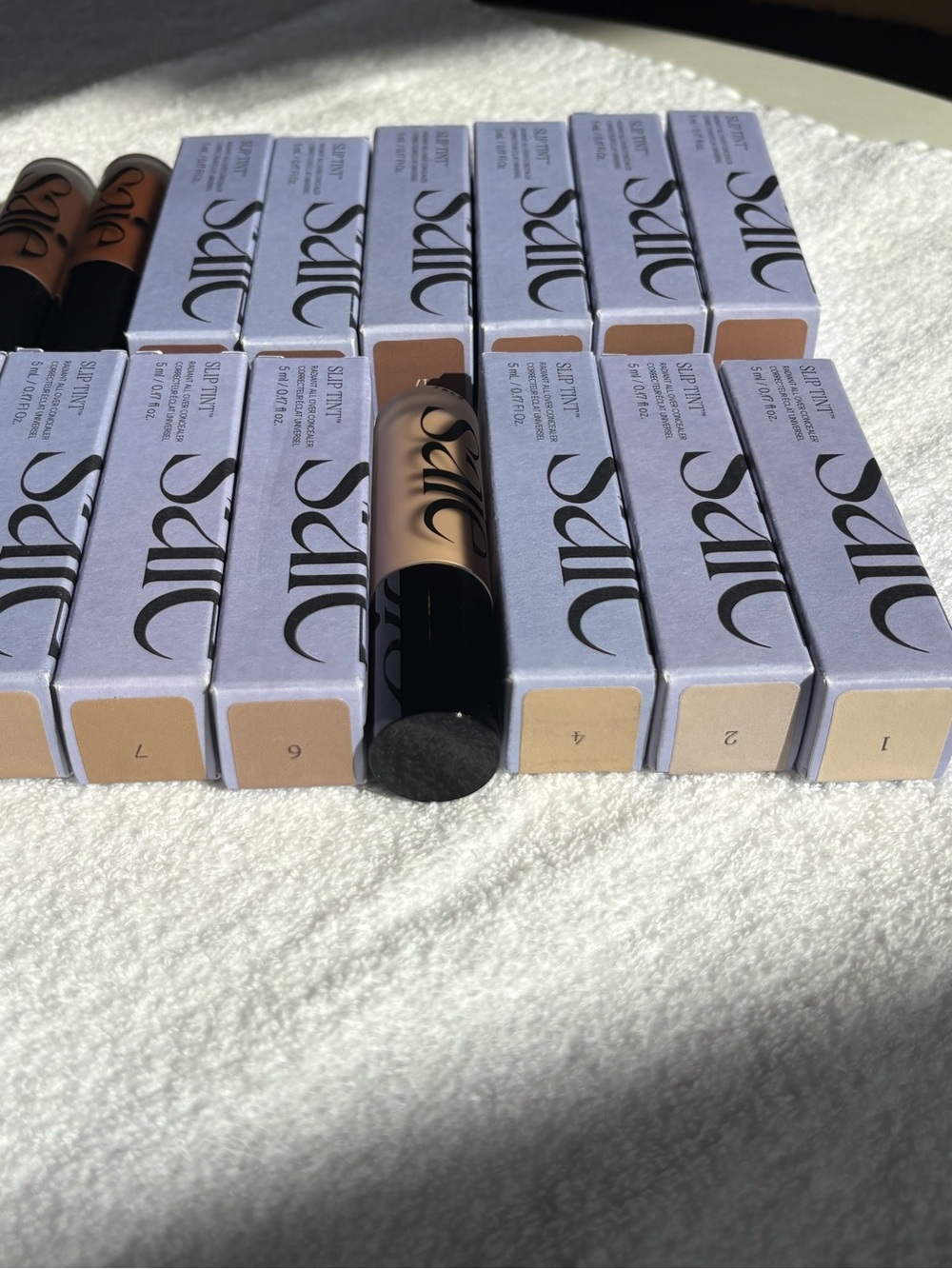 Saie Slip Tint Lipstick Collection — Nude and Warm Brown Shades - Picture 5 of 15